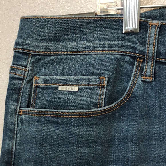 NEW Nine West Cigarette Mid Rise Skinny Modena Stretch Denim Jeans Women's 20W - Picture 5 of 16